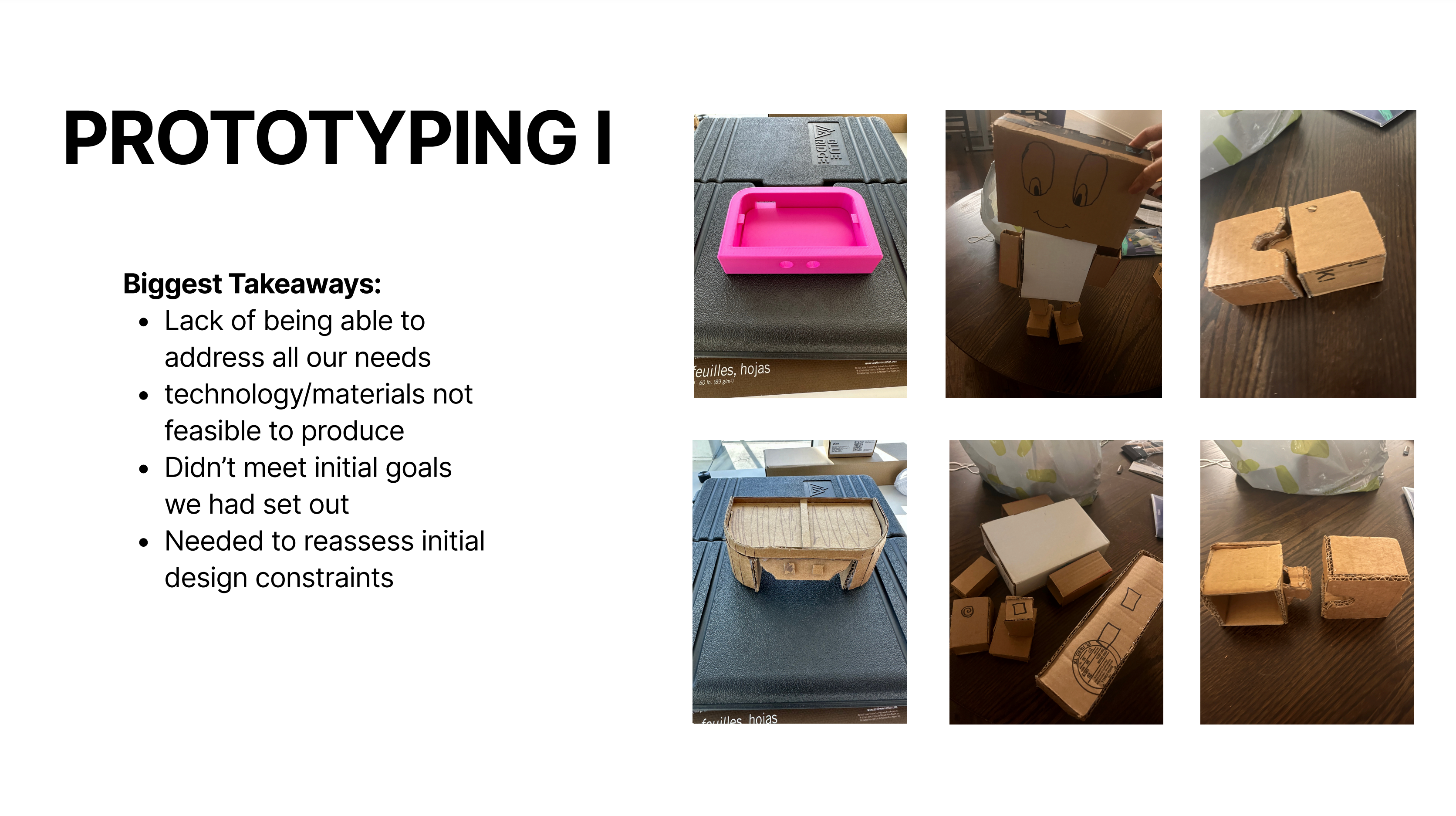 First prototype