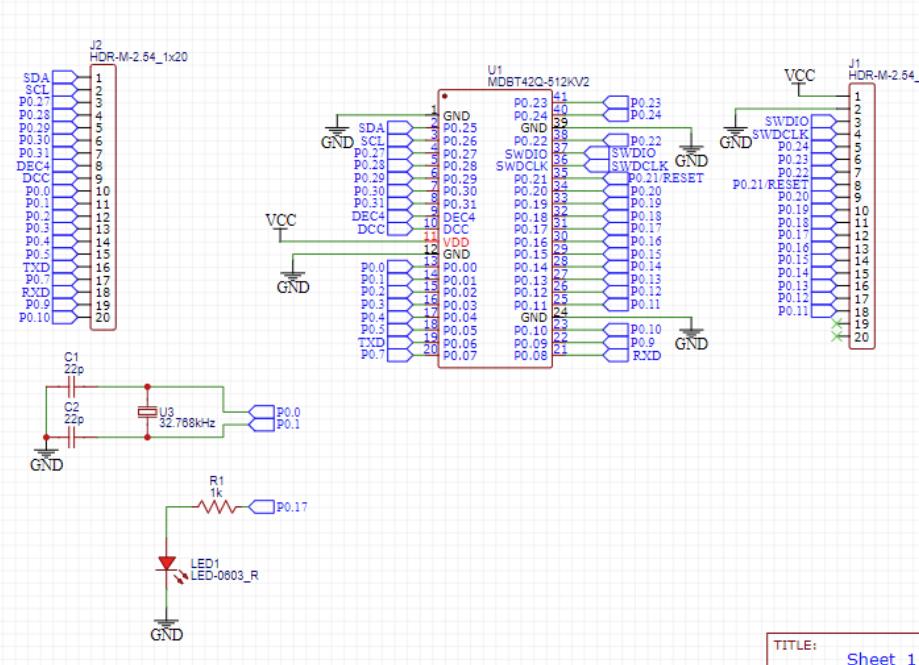 Iteration 1 schematic
