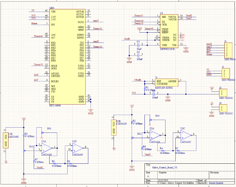 Iteration 1 schematic
